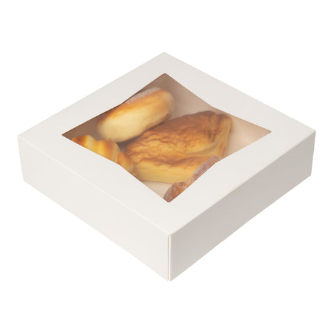 Bakery Box 9" 25ct White | Bag