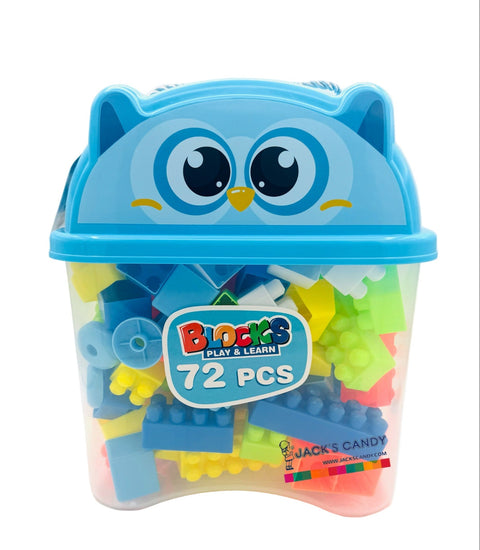 Blocks Play Set 72pcs 1Ct