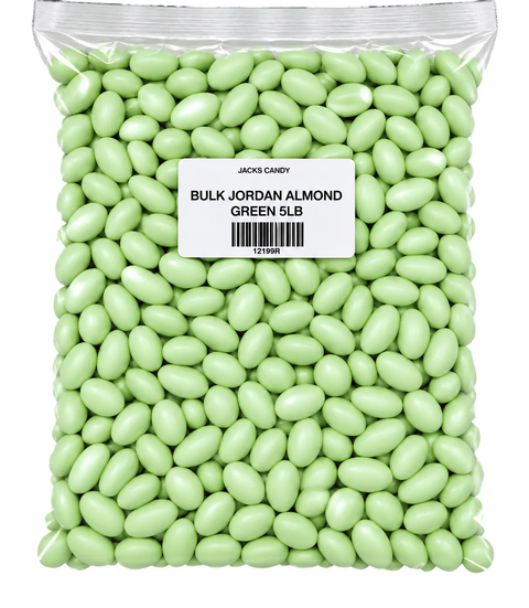 Bulk Jordan Almond Green 5LB