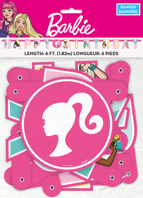 Joint Banner Large - Barbie
