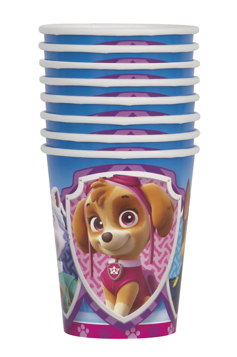 Cup 9z 8ct - Paw Patrol Girl