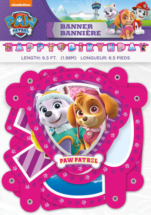 Joint Banner Large - Paw Patrol Girl
