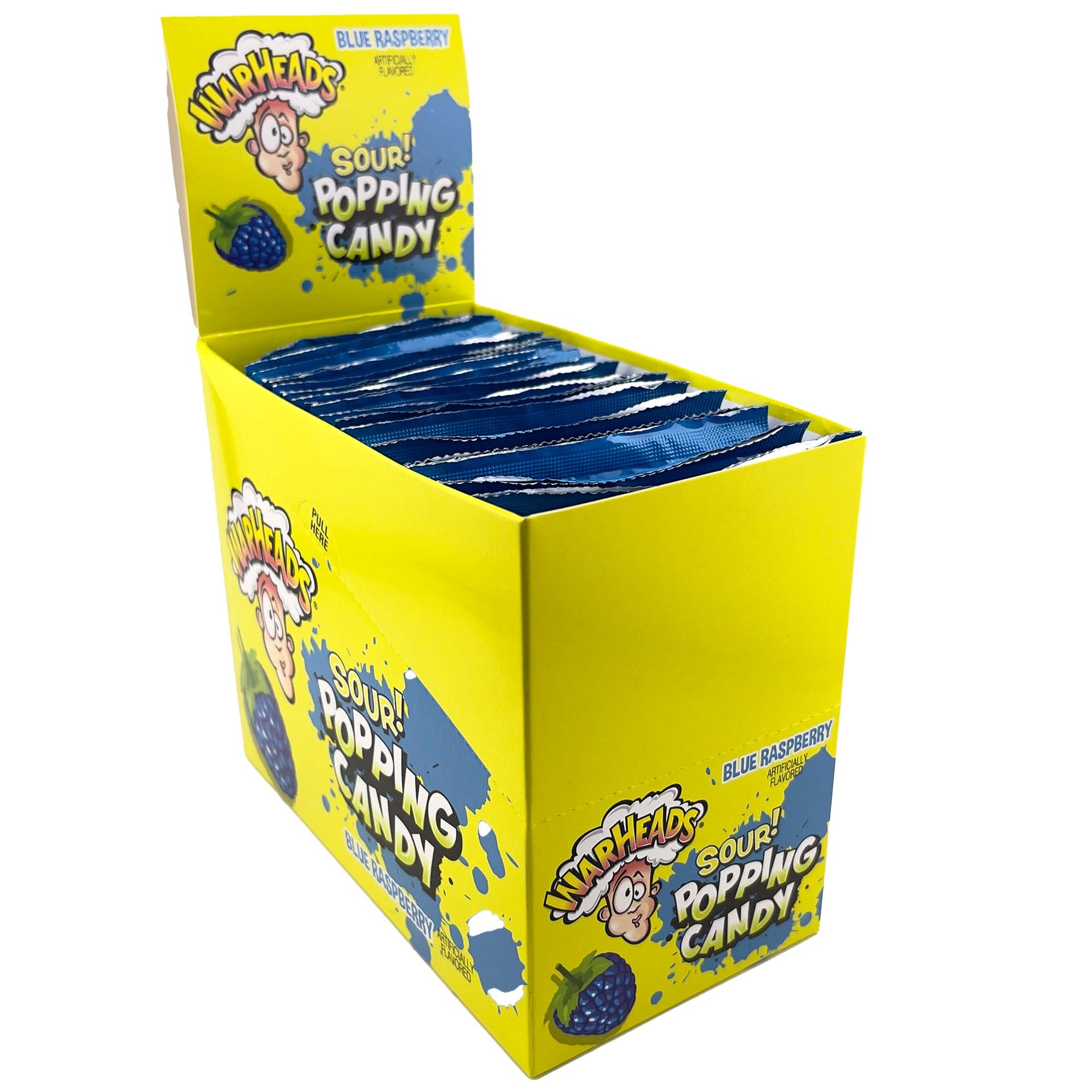 Hilco Warheads Sour Blue Raspb 20Ct Poppin Candy – Jack's Candy