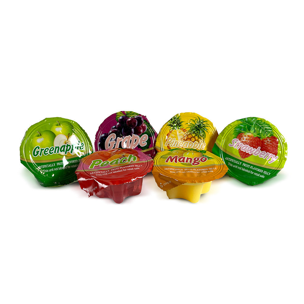 Josh Bosh Juicy Chew Fruit Jelly Cups Panda | 26oz, Jar – Jack's Candy