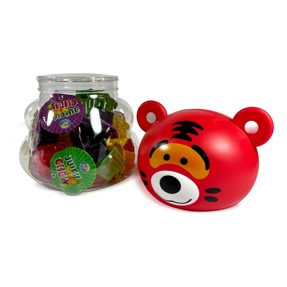 Josh Bosh Juicy Chew Fruit Jelly Cups Tiger | 28oz, Jar – Jack's Candy