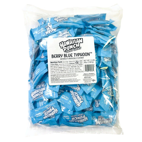 Hawaiian Punch Candy Chews Blue | 3lb, Bag