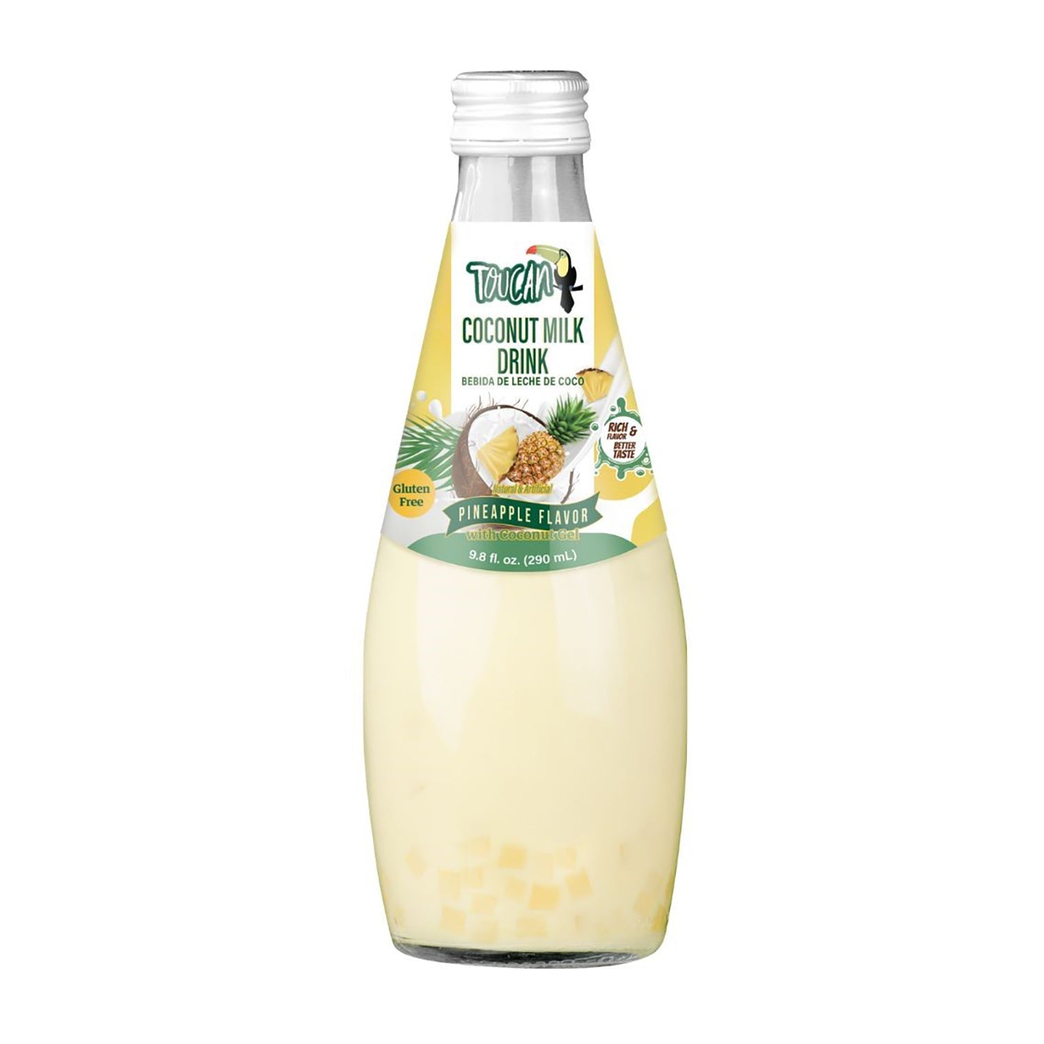 Toucan Coconut Milk Pineapple | 9.8oz, Bottle – Jack's Candy