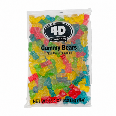 Hilco 4D Gummy Bear Bag | 2.2lb, Bag