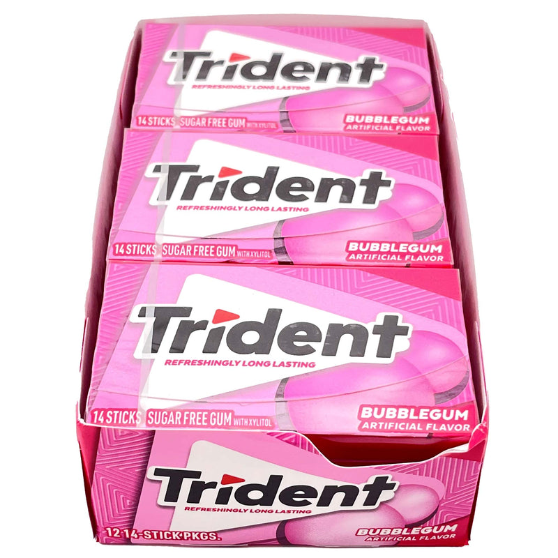 Mondelez Trident Val-Pack Bbl Gum 12Ct