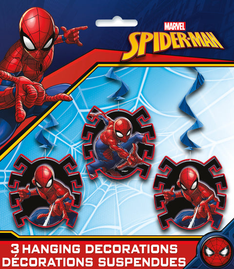 Hang Swirl  26" 3pcs - Spiderman