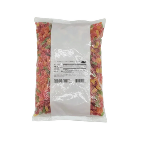 Albanese Natural Sour Tiny Gummy Worms 4.5Lb