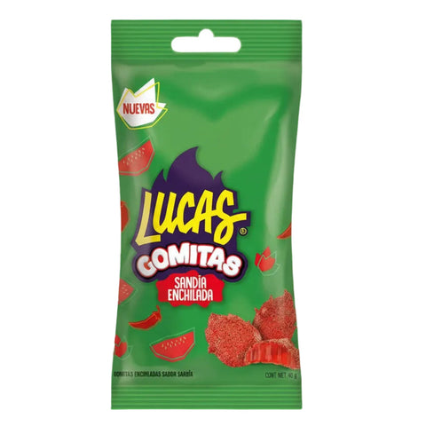 Lucas Gummies Spicy Sandia 40g | 6ct, Box