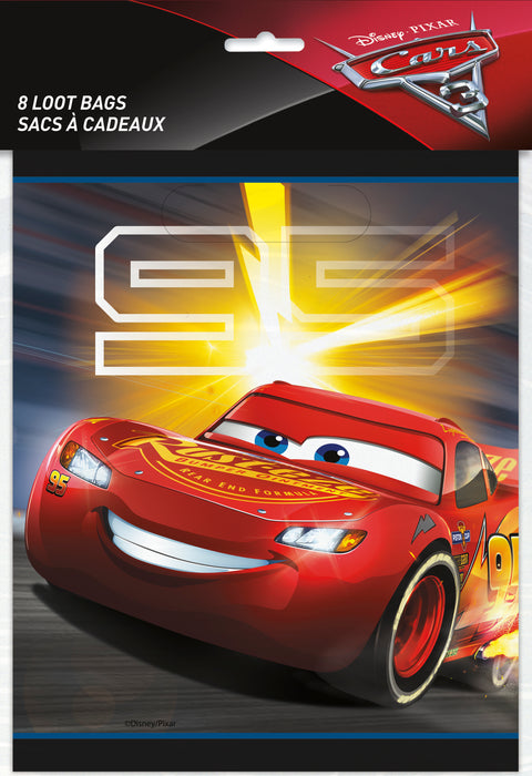 Loot Bag 8ct - Cars 3