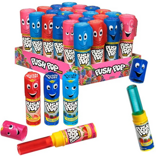 Bazooka Push Pop Original | 24ct, Box – Jack's Candy