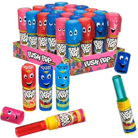 Bazooka Push Pop Original | 24ct, Box
