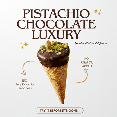 Dubai Chocolate Cones 2pk 10ct