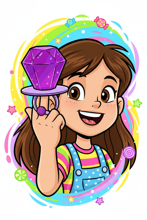 Bazooka Ring Pop Purple Very Berry Punch 30ct