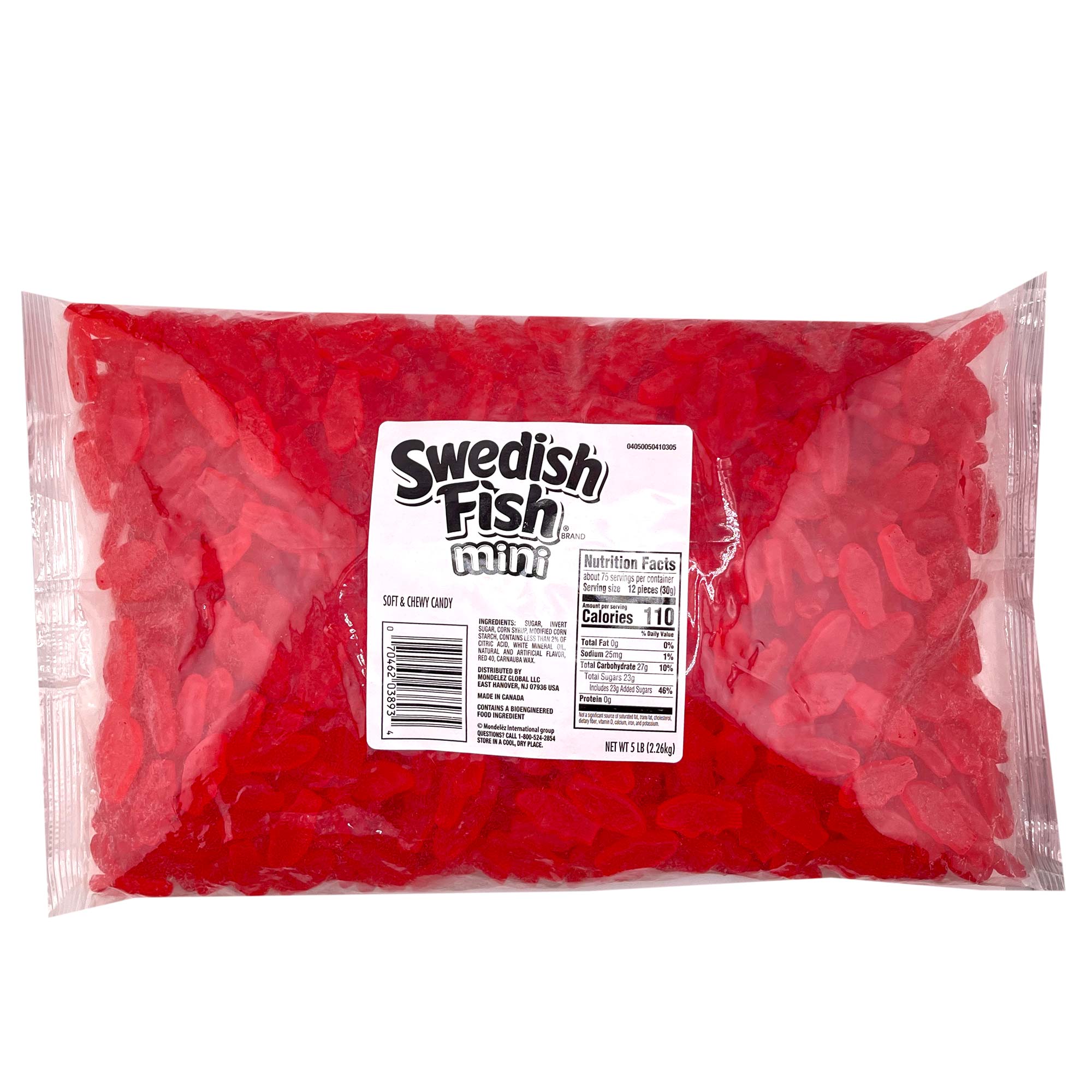 Bulk Mondelez Swedish Fish Mini Red 5#