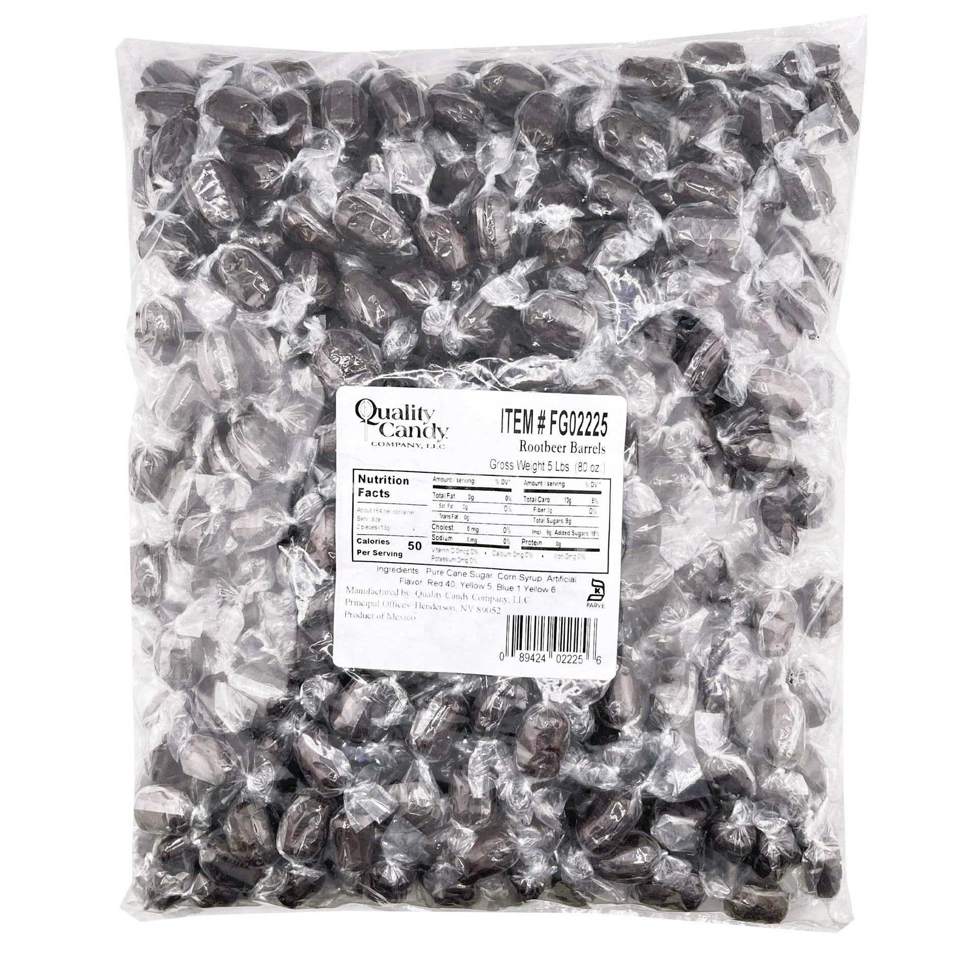 Quality Candy Root Beer Barrels | 5lb, Bag – Jack's Candy