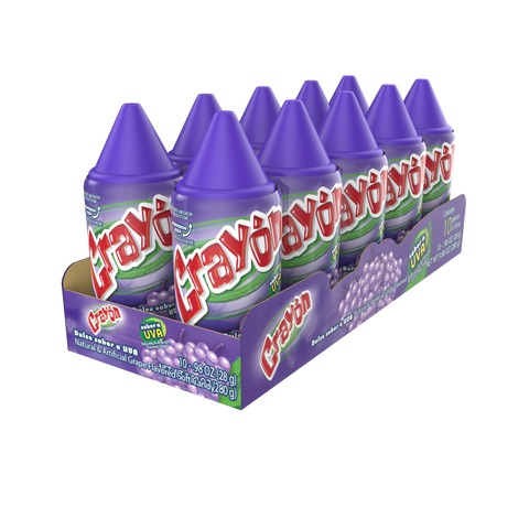 Lorena Crayon Grape | 10ct, Box