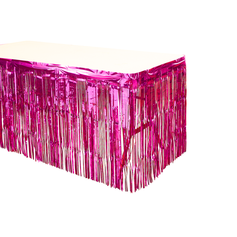 Table Skirt (30"X 14") Met Fuchsia | Bag