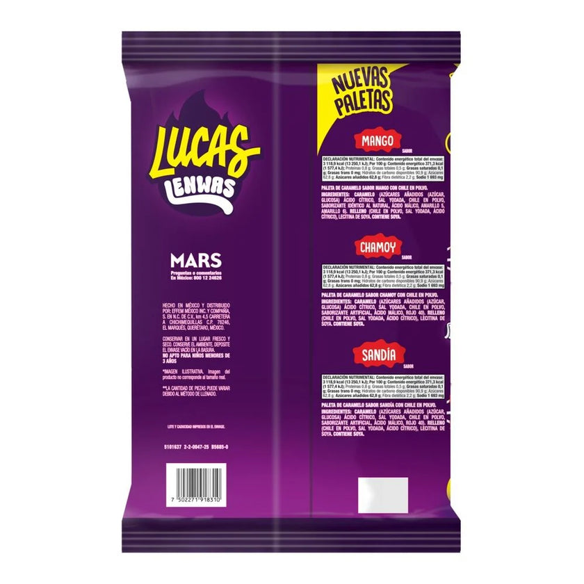 Lucas Paleta Lenwa Assorted 60ct – Jack's Candy