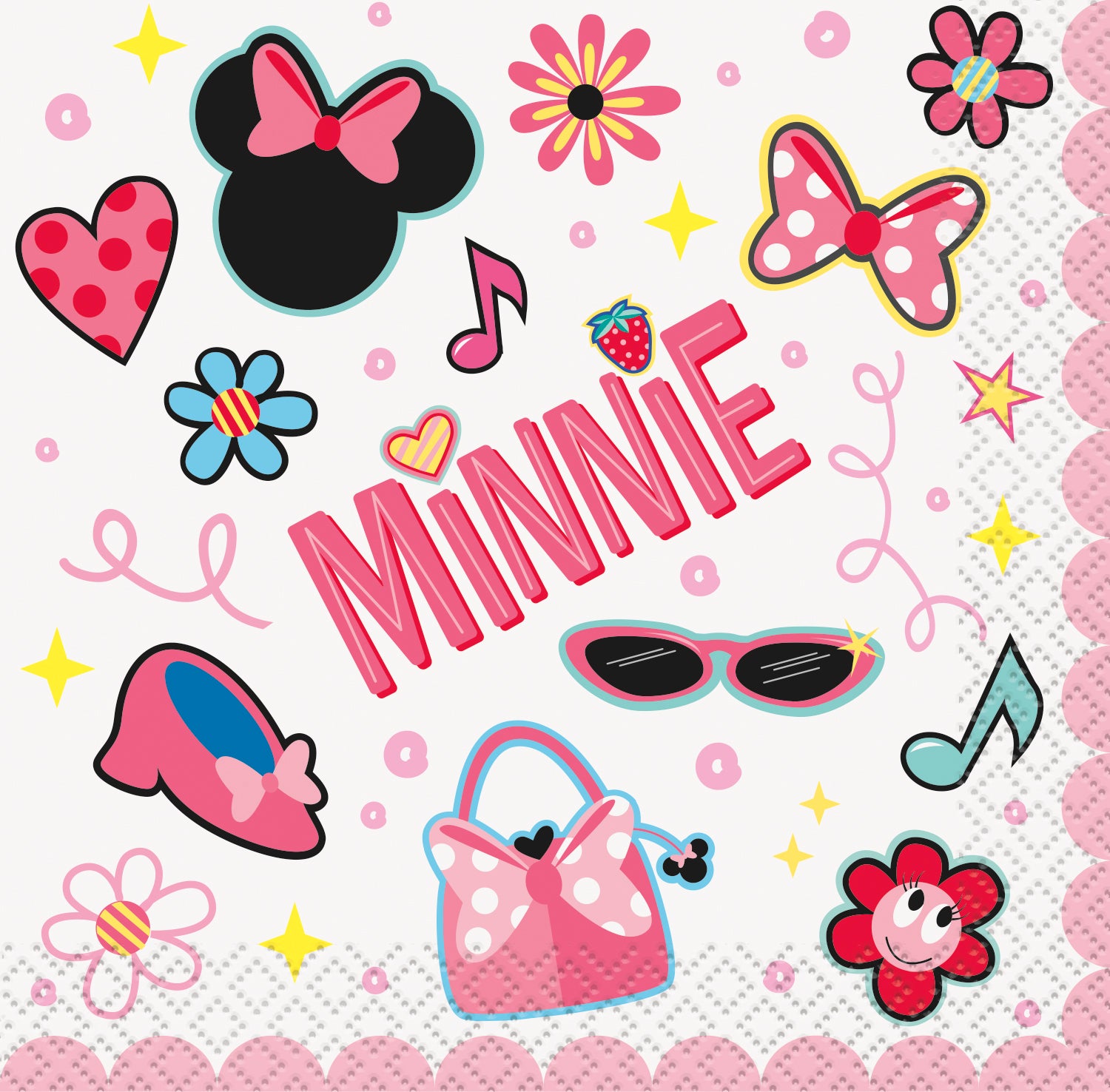 Beverage Napkin 16ct - Minnie – Jack's Candy