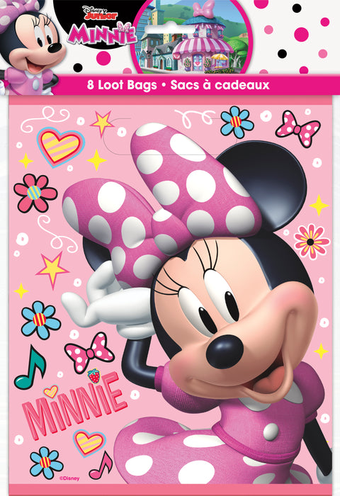 Loot Bag 8ct - Minnie