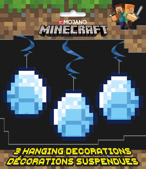 Hang Swirl  26" 3pcs - Minecraft
