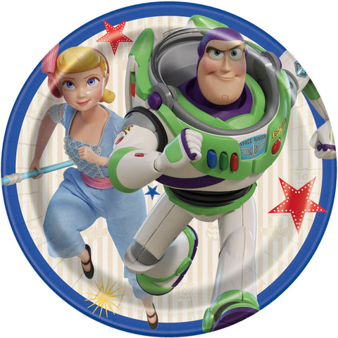 Plate 7" 8ct - Toy Story 4
