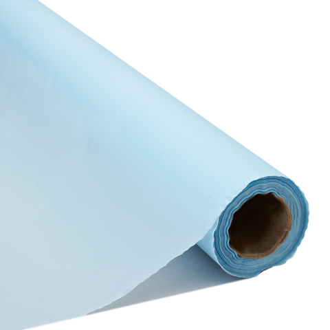 Table Cover Plastic Roll 40 x 100 Blue