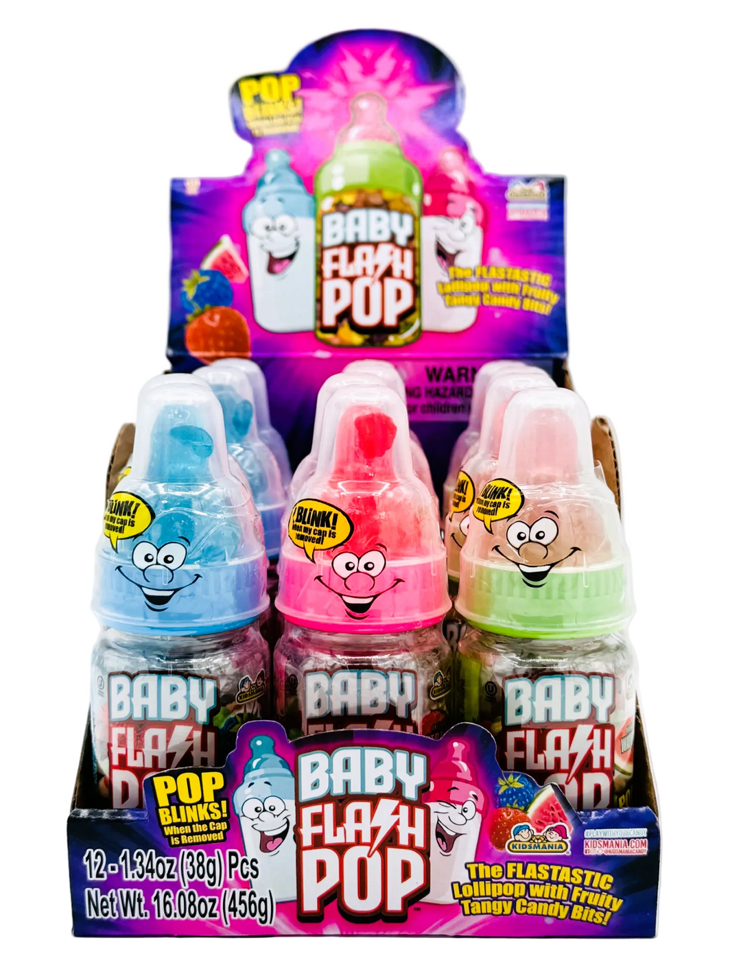 Kidsmania Baby Flash Pop 12ct – Jack's Candy