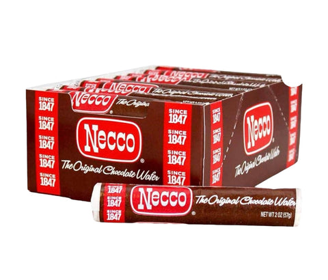 Spangler Necco Chocolate Roll | 24ct, Box