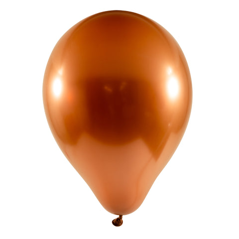 Chrome Latex Balloon 12 inch 50ct-Rose