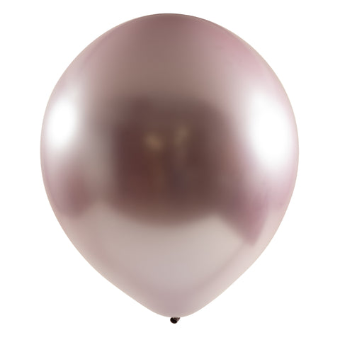 Chrome Latex Balloon 18 inch 10ct-Pink