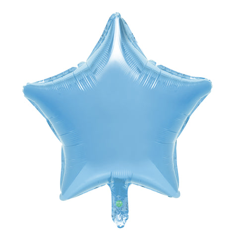 Star Mylar Balloon 18 inch-Blue