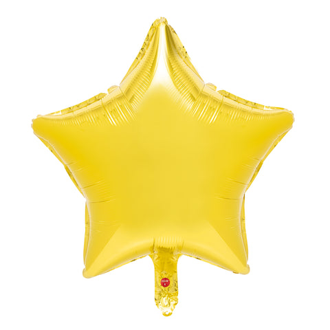 Star Mylar Balloon 18 inch-Gold