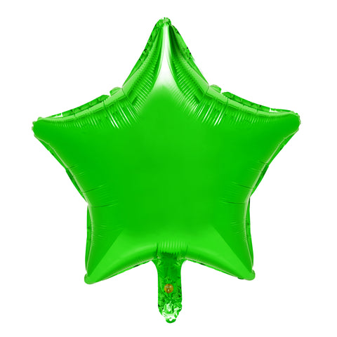 Star Mylar Balloon 18 inch-Green