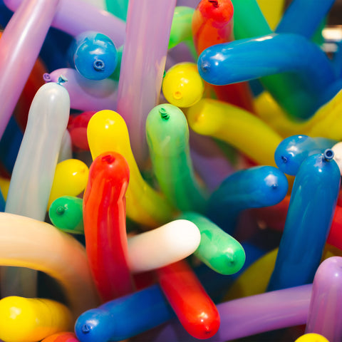 Twisting Balloon Assorted | 100ct, Bag