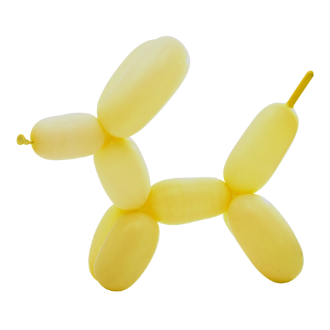 Twisting Balloon- Yellow 100ct