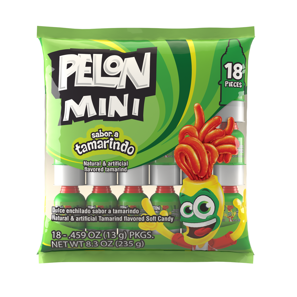 Lorena Pelon Mini Tamarindo | 18ct, Bag – Jack's Candy