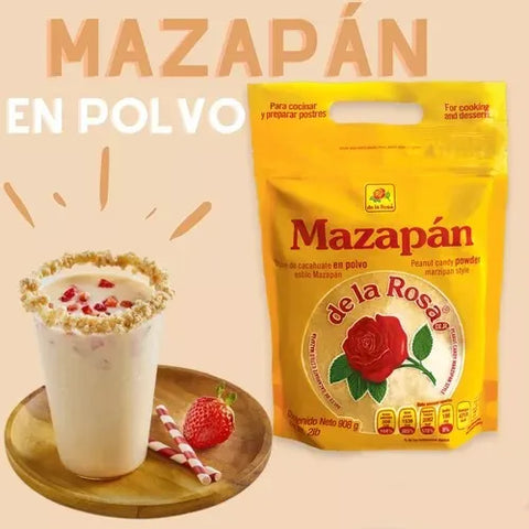 De La Rosa Mazapan En Polvo 908G