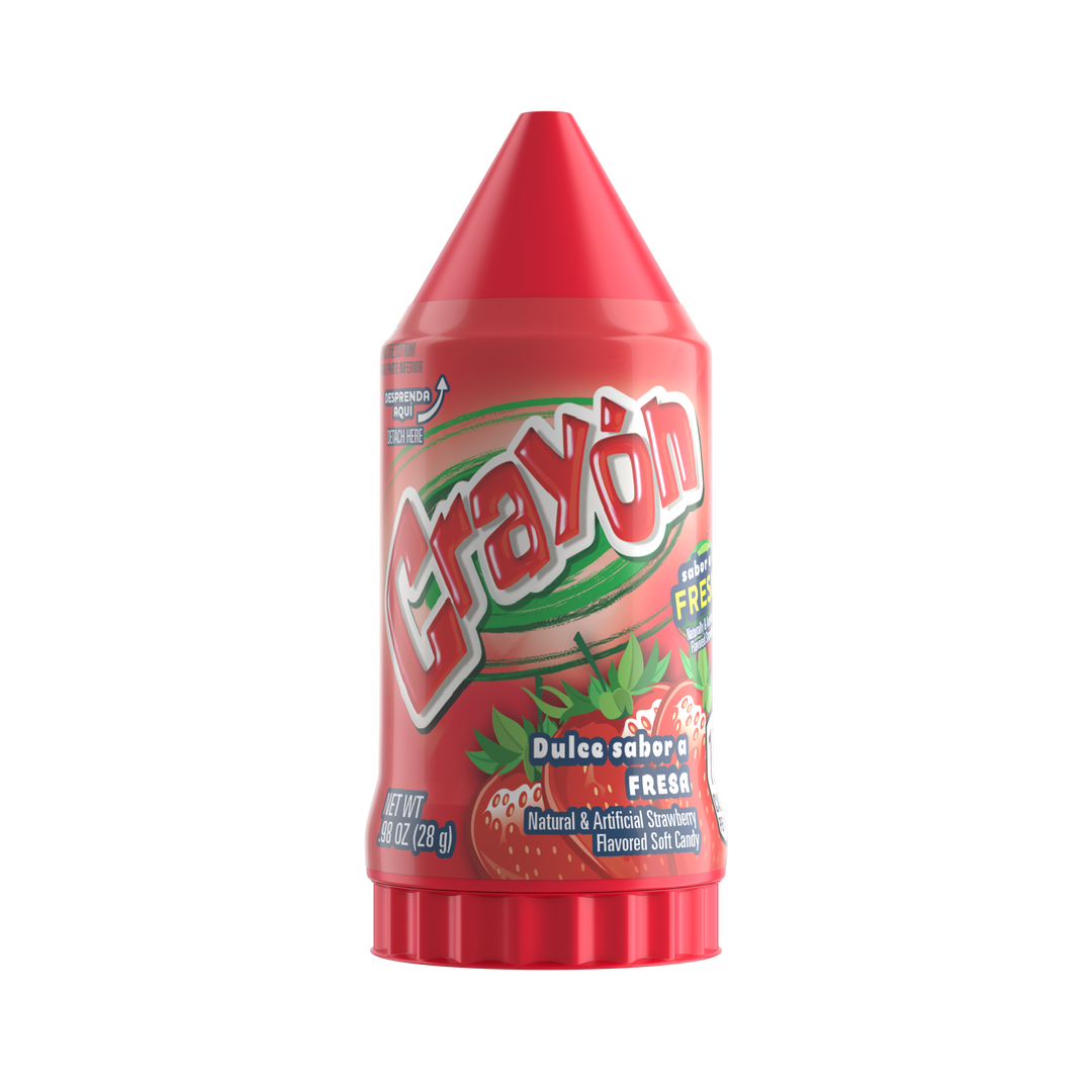 Lorena Crayon Strawberry | 10ct, Box – Jack's Candy