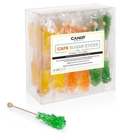 Candy Envy Sugar Stick Citrus 10g Piece 18ct