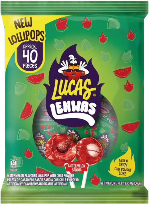 Lucas Paleta Lenwa Sandia 40ct