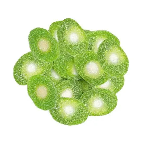 Vidal Gummy Sour Kiwi Slices  | 2.2lb, Bag