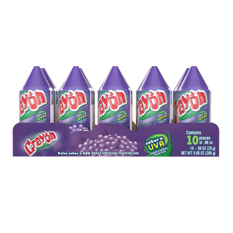 Lorena Crayon Grape | 10ct, Box
