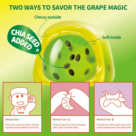 Amos Peelerz Gummy Kiwi 6oz