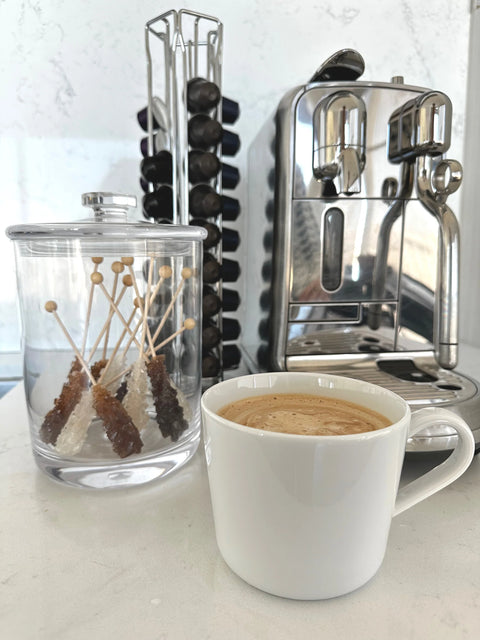 Candy Envy Sugar Stick Amber n White 10g Piece 18ct