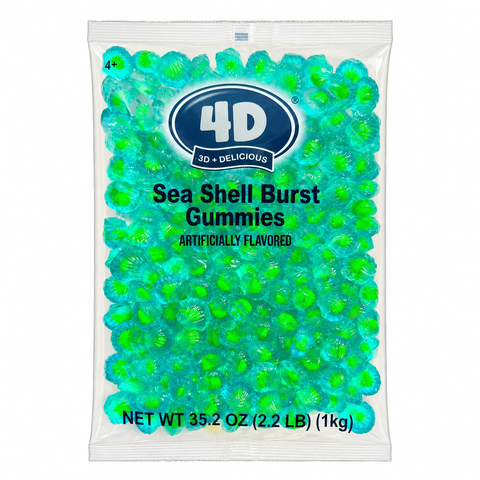 Hilco 4D Gummy Sea Shell Bag | 2.2lb, Bag